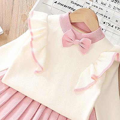 2Pcs Autumn Winter Party Kids Clothes For Baby Girl Fashion