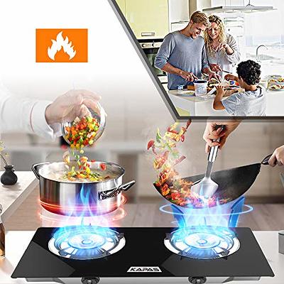 Outdoor & Indoor Portable Propane Stove, Single & Double Burners