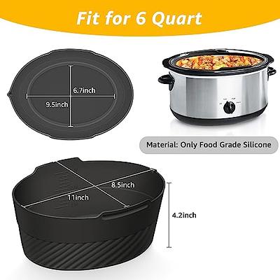  6 Quart Oval Slow Cooker Liners Compatible for Crock