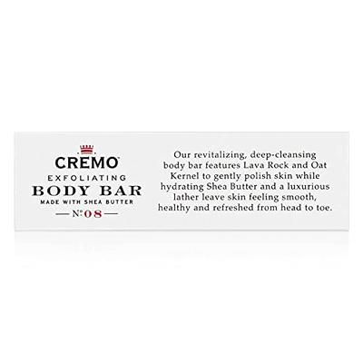  Cremo Bourbon & Oak Exfoliating Body Bars (3-Pack) - A  Sophisticated Blend of Distiller's Spice, Fine Bourbon and White Oak :  Beauty & Personal Care