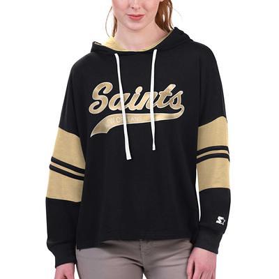 NEW ORLEANS SAINTS NFL Crucial Catch Breast Cancer Nike Therma Sideline  Hoodie