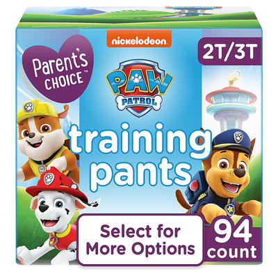 Parent's Choice Paw Patrol Training Pants for Boys, 2T/3T, 94 Count (Select  for More Options) - Yahoo Shopping