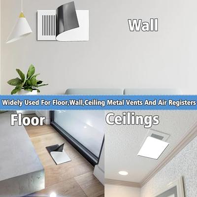 4 Pcs Magnetic Air Vent Covers for RV, Home Floor, Ceilings, Wall, Floor  Air