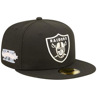 Men's Las Vegas Raiders Pro Standard White/Black 2Tone Snapback Hat