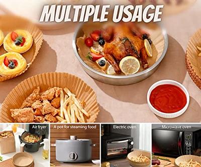 Air fryer liners, 6.3 inches 50PCS Air Fryer Paper Liners Air Fryer  Disposable Paper Liner Non-Stick, Oil-Proof, Water-Proof. Food Grade Baking  Paper for Roasting Microwave - Yahoo Shopping