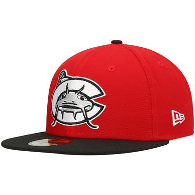 Men's Clearwater Threshers New Era Red Authentic 59FIFTY Fitted Hat