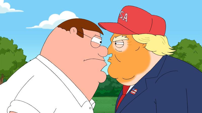 Proud Family Gay Porn - Family Guy producers break down episode skewering Trump