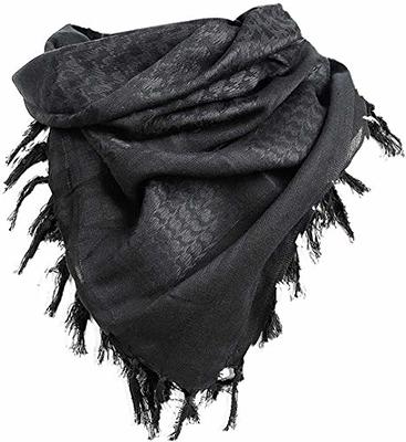 Luxns Military Shemagh Tactical Desert Scarf / 100% Cotton