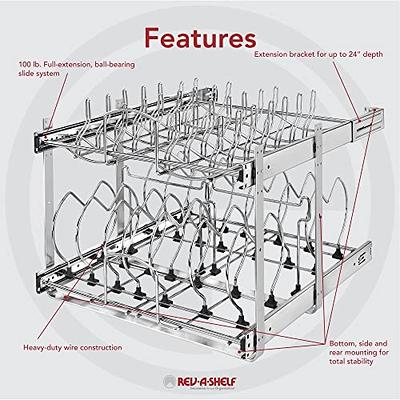 24' Base Cabinet Cookware Pullout Organizer