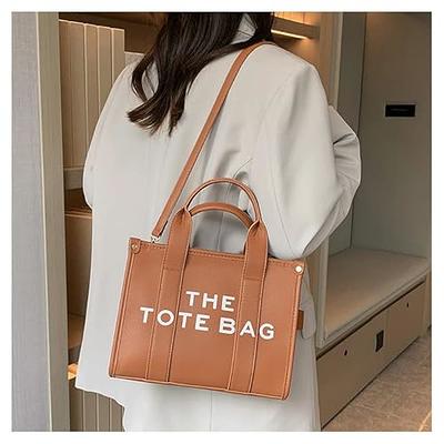 Fancy Forest The Tote Bag for Women tote purse with Zipper, Faux Leather/Canvas  tote bags Shoulder Bag Crossbody Handbag - Yahoo Shopping