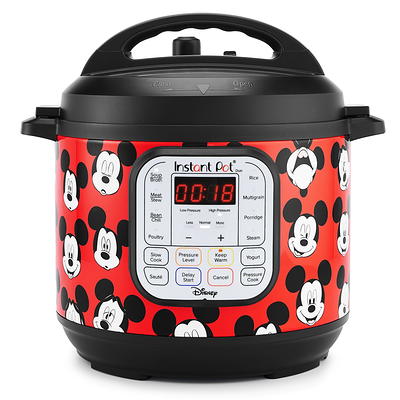 Instant Pot 6-Quart Duo Electric Pressure Cooker, 7-in-1 Yogurt Maker, Food  Steamer, Slow Cooker, Rice Cooker & More, Disney Mickey Mouse, White 