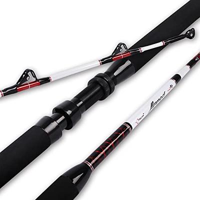Sougayilang Fishing Pole, 30 Ton Carbon Fiber Sensitive 2Pc Baitcasting Rod  & Spinning Rod for Freshwater or Saltwater, Tournament Quality Fishing Rod  with 2 Tips for Bass-Blue-5.9FT-Casting - Yahoo Shopping
