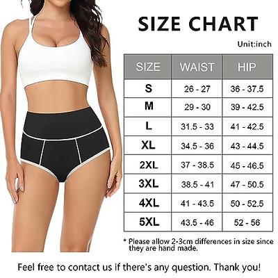 High Waist Tummy Control Panties for Women, Cotton Underwear No Muffin Top  Shapewear Brief Panties (3-Pack, XX-Large) : : Fashion