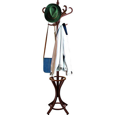 Flip 8 - Hook Wall Mounted Coat Rack Umbra Color: Driftwood/Nickel