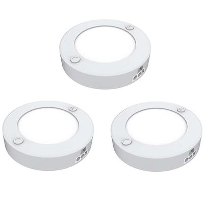 Energizer 3pk Led Puck Light Wireless Color Changing Cabinet