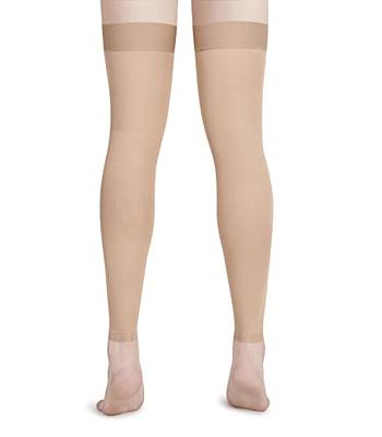 Thigh High Medical Compression Stockings for Women & Men,Footless,20-30  mmHg Firm Graduated Support Compression Hose for Treatment Varicose Veins