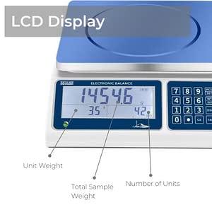 RESHY High Precision 7.5kg x 0.1g Lab Scale Digital Kitchen Scale