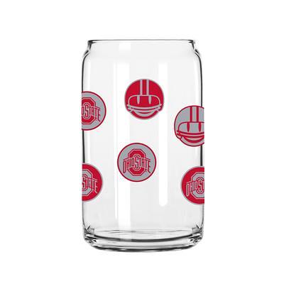 Ohio State Buckeyes Personalized 30oz. Laser Etched White Tumbler