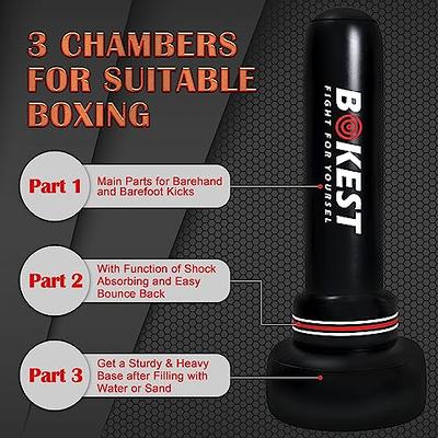  Prorobust Punching Bag for Adults, 4ft PU Heavy Boxing Bag Set  with 12OZ Gloves for MMA Kickboxing Boxing Karate Home Gym Training  (Unfilled) : Sports & Outdoors