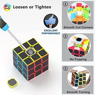 Vdealen Speed Cube Set, Magic Cube Pack of 2x2 3x3 4x4 Pyramid Skewb  Stickerless Puzzle Cube Bundle, Christmas Birthday Party Toy Gifts for Kids  Teens Adults (5 Pack) : Toys & Games 