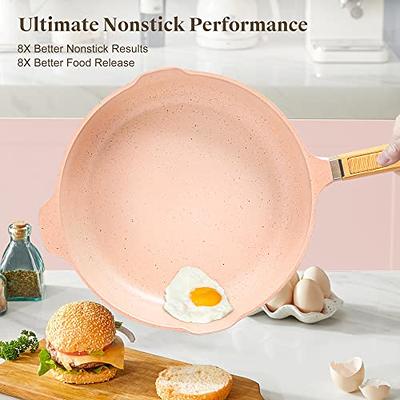  ESLITE LIFE 1.5QT & 2.5QT Sauce Pan Set with Lid Nonstick Small  Soup Pot, Compatible with All Stovetops (Gas, Electric & Induction), PFOA  Free, 4-Piece: Home & Kitchen