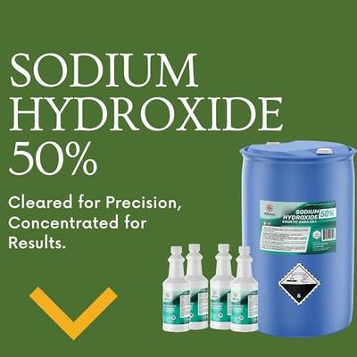 Caustic Soda 50% (Sodium Hydroxide), Liquid, 55 Gallon Drum
