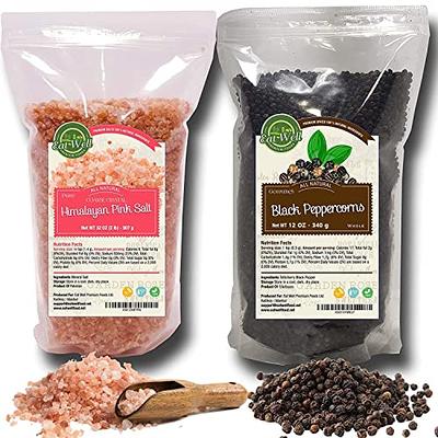 McCormick Salt & Pepper Grinder Variety Pack (Himalayan Pink Salt, Sea Salt, Black Peppercorn, Peppercorn Medley), 0.05 lb