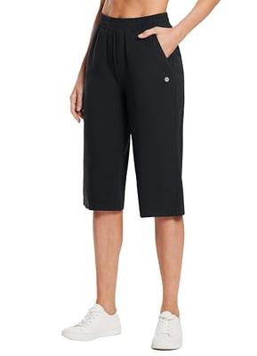  RIMLESS 7 Women's Capri Pants with Pockets Lounge Crop