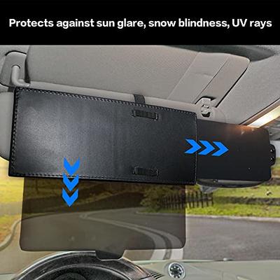 Sun Visor for Car, Universal Anti-Glare Polarized Sun Visor