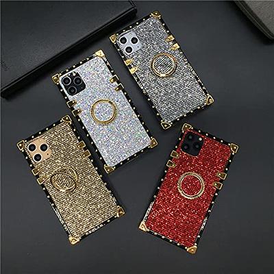  LXXZBC for iPhone 12 Pro Max 6.7 Case,Luxury Square