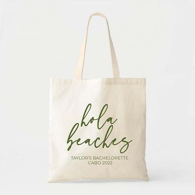 Hola Beaches Tote Bags