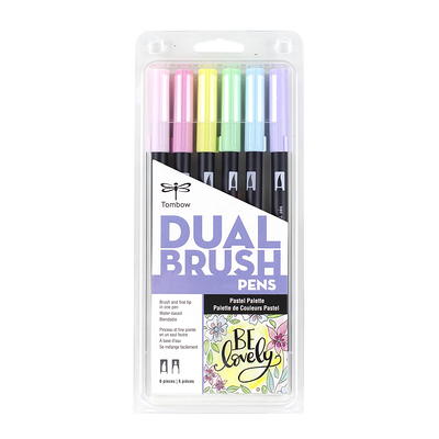 Dual Brush Pen Art Markers 10-Pack, Seventies