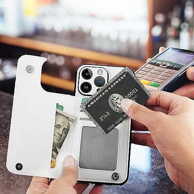 Cardpakee Phone Case for iPhone 14 Pro Case with Card Holder, Fine Hole  Camera for iPhone 14 Pro Case Wallet, Leather Wallet Phone Case for iPhone  14