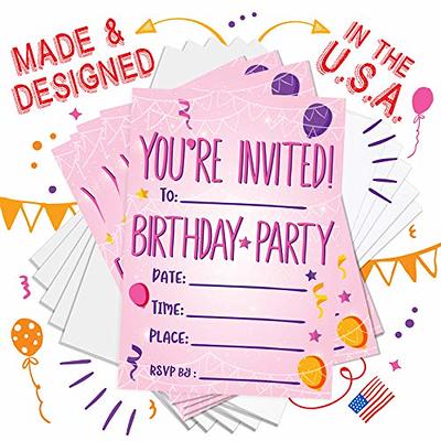 Birthday Invitation Card, Invite Cards