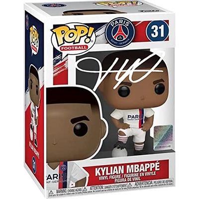 Facsimile Autographed Kylian Mbappe PSG Blue Reprint Laser Auto