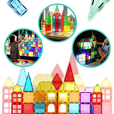 Magnetic Tiles Building Blocks Set 3D Clear Magnets Toys Educational Race  Track for Kids Gift - AliExpress