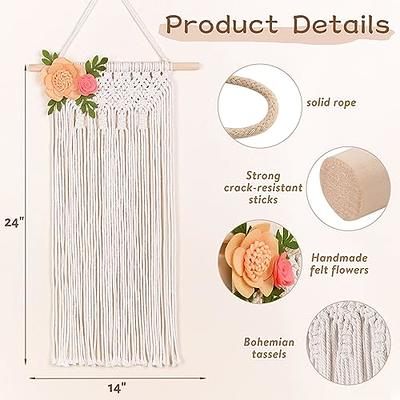 Macrame Hair Bow Holder Wall Hanging -   Diy hair bow holder, Diy bow  holder, Hair bow holder