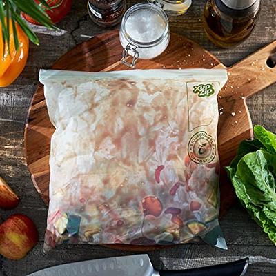 Transform Your Kitchen Game with XupZip Compostable Food Bags - 50 Bags (2  Packs) of Plant-Based