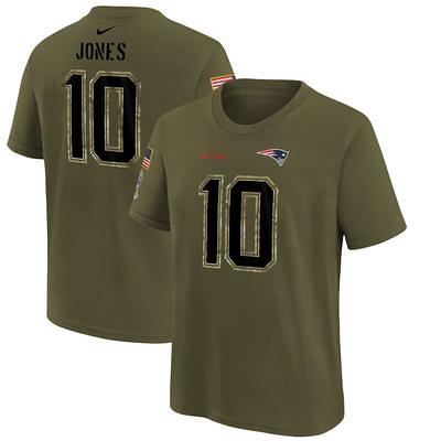 Nike Youth Nike Mac Jones Olive New England Patriots 2022 Salute