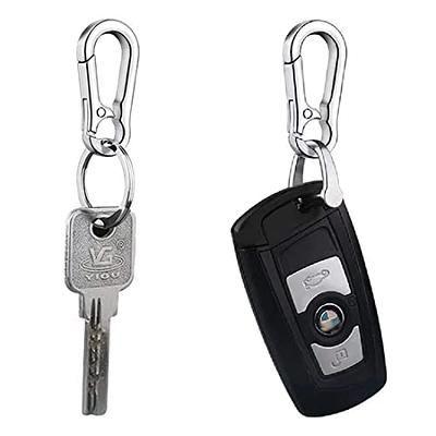 TULOBI Keychain Clip Key Ring Metal Carabiner Clips Keyring