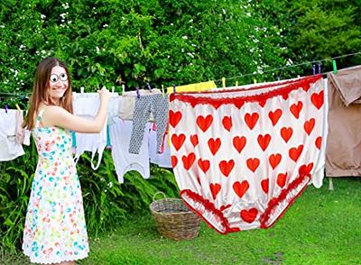 Giant Grand Mama Heart Underwear - Big Momma Funny Joke Gift Underwear For  Women or Men - A