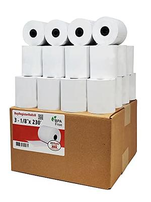 Methdic Receipt Thermal Paper 2 1/4 X 85' White Printer Paper 100