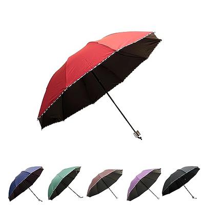 Windproof Travel Umbrella - Folding Umbrella Automatic Open and Close -  Strongest - Folding Umbrella Stylish Windproof and Rain Small Folding  Backpack Umbrella for Men and Women 