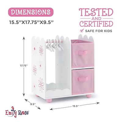 Emily Rose 18 Inch Doll Furniture for American Girl Dolls | Doll Closet  Armoi