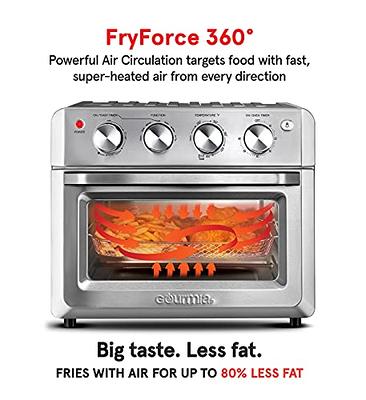 Gourmia Toaster Oven Air Fryer Combo 7-in-1 cooking functions 1550 watt air  fryer oven 19.8L capacity air fryer accessories included convection toaster  oven rack, air fryer basket GTF7580 - Yahoo Shopping