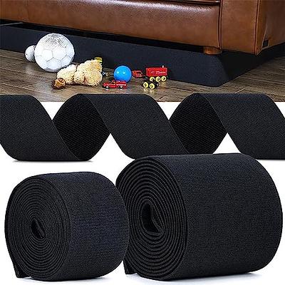 MIPON 2Pcs 118 Cuttable Under Couch Bed Blocker,Toy Blockers for Pets,Stop  Things from Going Under Sofa Bed and Other Furniture - Hard Surface Floors  Only(Black) - Yahoo Shopping