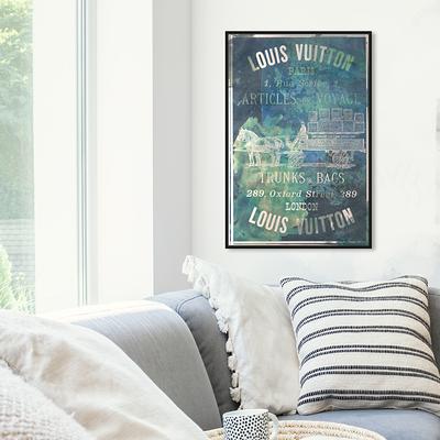 Oliver Gal Fashion and Glam Wall Art Framed Canvas Prints 'Articles on the  Water' Road Signs - Green, Blue - Yahoo Shopping