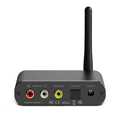 Récepteur Audio Bluetooth avec NFC - Jack 3,5 mm/RCA/SPDIF (Toslink) - BT  5.0 - DAC Wolfson HiFi - Récepteur Stéréo Bluetooth pour Enceintes/PC/TV 