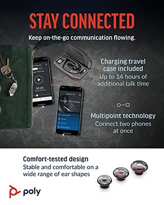 Plantronics - Voyager - more connect with & UC Teams, to Shopping USB-A Noise and/or Single-Ear - - - Bluetooth (Monaural) 5200 PC Yahoo Mac Works Zoom Canceling,Black Compatible - your (Poly) Headset to
