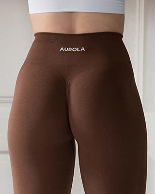  AUROLA Workout Leggings For Women Seamless Scrunch Yoga Pants  Tummy Control Gym Fitness Sport Active Leggings 25